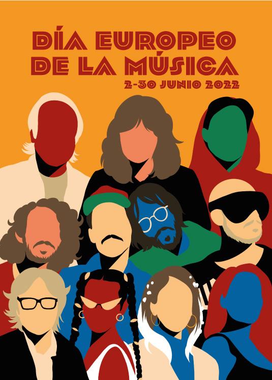 Coco Dável es la autora del cartel del Día Europeo de la Música