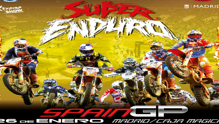 Caja Mágica hosts the spectacular SuperEnduro competition