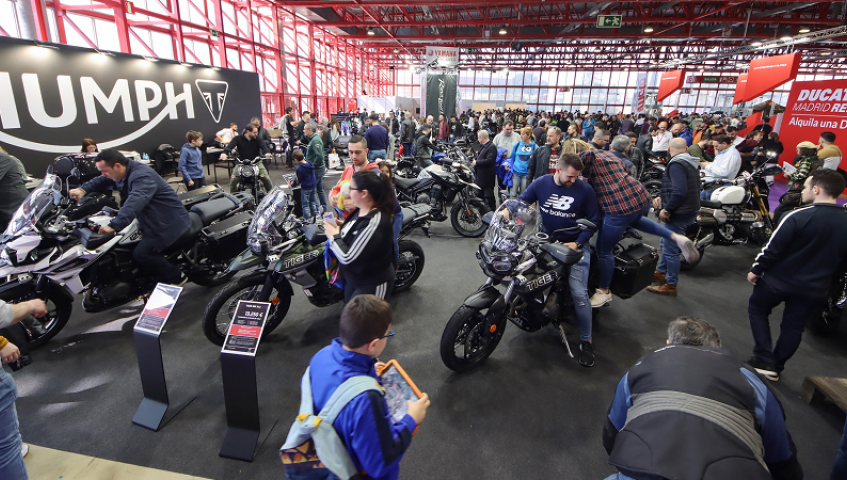 Más de 25 marcas de motocicletas participan el salón©Motorama Madrid